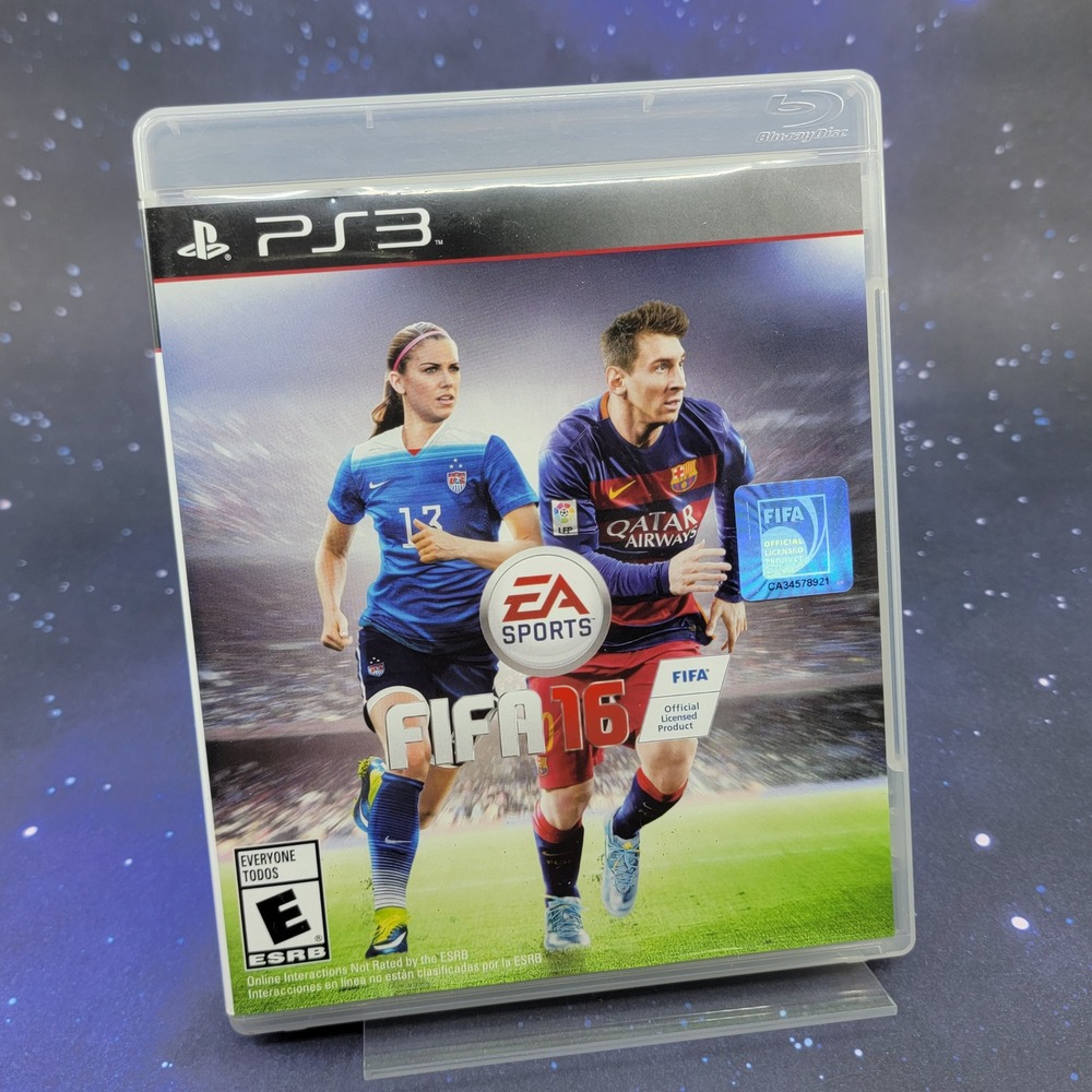 FIFA 16 Sony PlayStation 3 PS3 EA Sports Soccer Video Game Messi Morgan